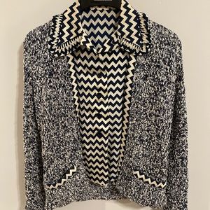 Vintage Matching Blouse and Tweed Cardigan